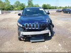 2016 Jeep Cherokee Latitude Черный vin: 1C4PJLCSXGW107784