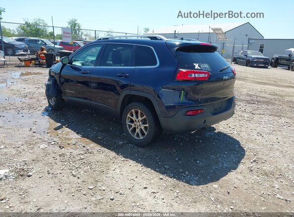 1C4PJLCSXGW107784 2016 JEEP CHEROKEE Черный Задняя левая четверть