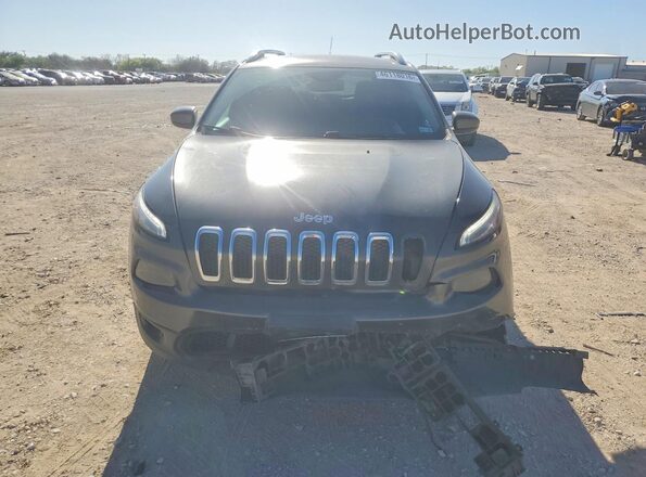 1C4PJLCSXHW586001 2017 JEEP CHEROKEE Gray Դիմացի տեսք