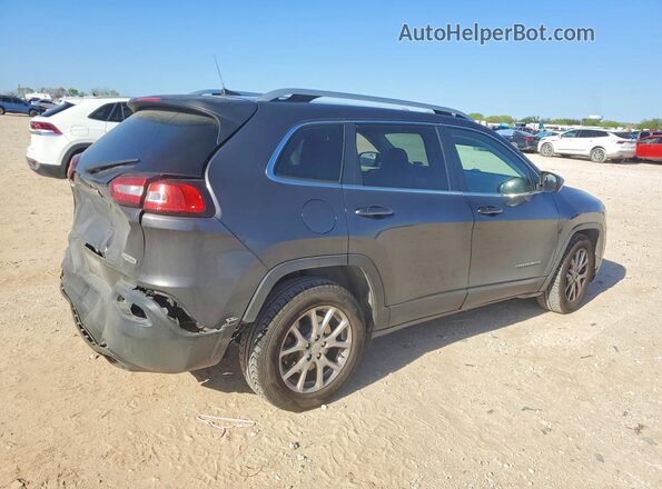 1C4PJLCSXHW586001 2017 JEEP CHEROKEE Gray Հետևի աջ
