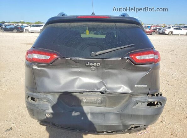 1C4PJLCSXHW586001 2017 JEEP CHEROKEE Gray Հետևի տեսք