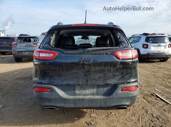 1C4PJLCX5JD553470 2018 JEEP CHEROKEE Черный Вид сзади