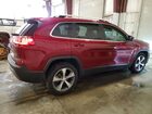 2020 Jeep Cherokee Limited Темно-бордовый vin: 1C4PJLDB0LD599956