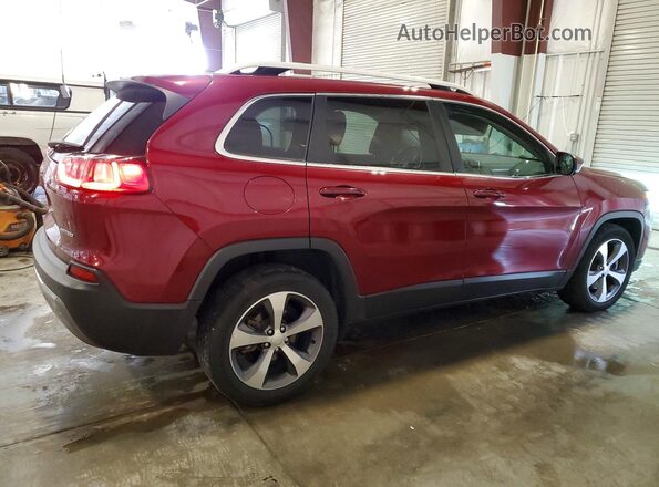 1C4PJLDB0LD599956 2020 JEEP CHEROKEE Темно-бордовый Задняя правая четверть
