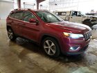 2020 Jeep Cherokee Limited Темно-бордовый vin: 1C4PJLDB0LD599956