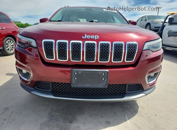 1C4PJLDB0LD634172 2020 JEEP CHEROKEE Red Դիմացի տեսք