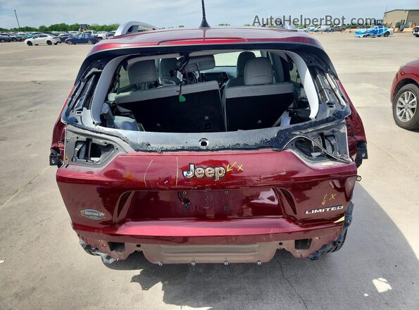 1C4PJLDB0LD634172 2020 JEEP CHEROKEE Red Հետևի տեսք
