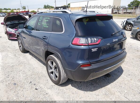 1C4PJLDB1KD488220 2019 JEEP CHEROKEE Синий Задняя левая четверть