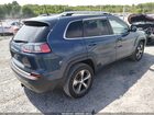 2019 Jeep Cherokee Limited Fwd Синий vin: 1C4PJLDB1KD488220