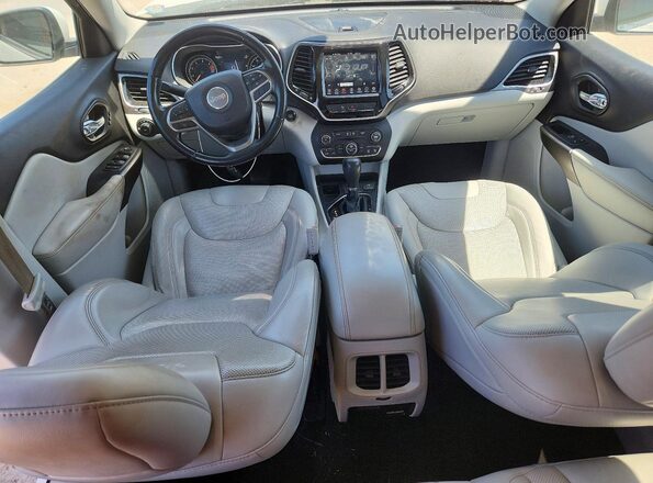 1C4PJLDB1LD610253 2020 JEEP CHEROKEE White Dashboard view