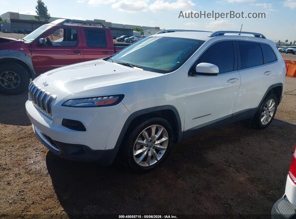1C4PJLDB2HW518077 2017 JEEP CHEROKEE Белый Передняя левая четверть