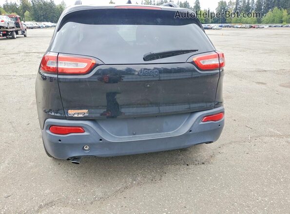 1C4PJLDB3HW617278 2017 JEEP CHEROKEE Черный Вид сзади