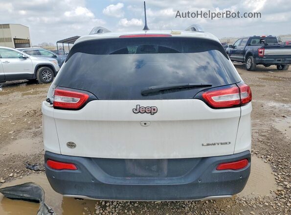 1C4PJLDB3JD524603 2018 JEEP CHEROKEE Белый Вид сзади