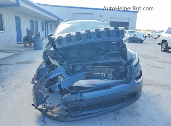 1C4PJLDB3JD563126 2018 JEEP CHEROKEE Черный Вид спереди