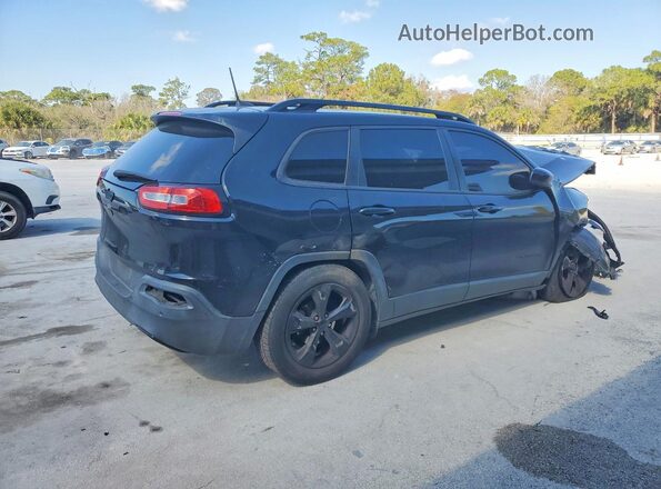 1C4PJLDB3JD563126 2018 JEEP CHEROKEE Черный Задняя правая четверть