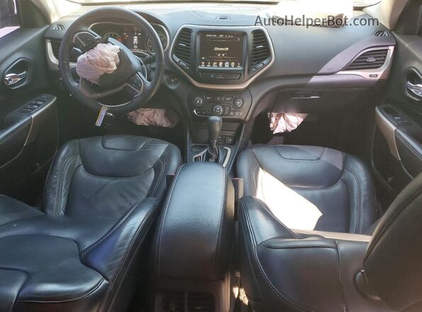 1C4PJLDB3JD563126 2018 JEEP CHEROKEE Черный Вид панели приборов