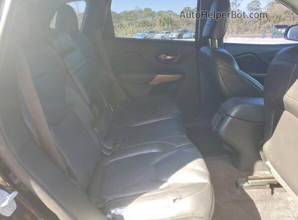 1C4PJLDB3JD563126 2018 JEEP CHEROKEE Черный Вид задней части салона
