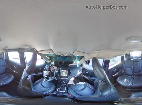 1C4PJLDB3JD563126 2018 JEEP CHEROKEE Черный Панорамный вид салона 360°
