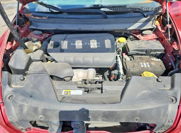 1C4PJLDB4HW526147 2017 JEEP CHEROKEE Red Շարժիչի բաժամունքի տեսք