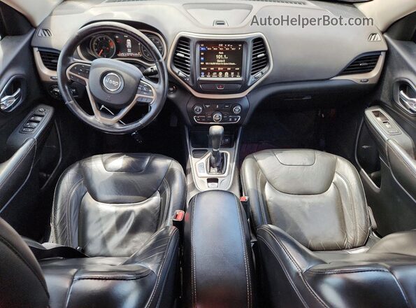 1C4PJLDB4HW526147 2017 JEEP CHEROKEE Red Առջևի վահանակի տեսք