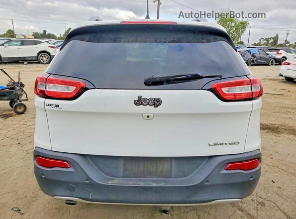 1C4PJLDB4JD565936 2018 JEEP CHEROKEE White Հետևի տեսք