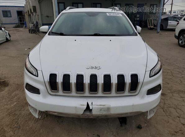 1C4PJLDB4JD565936 2018 JEEP CHEROKEE White Դիմացի տեսք