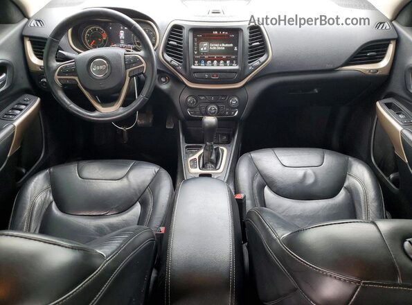 1C4PJLDB4JD565936 2018 JEEP CHEROKEE White Առջևի վահանակի տեսք