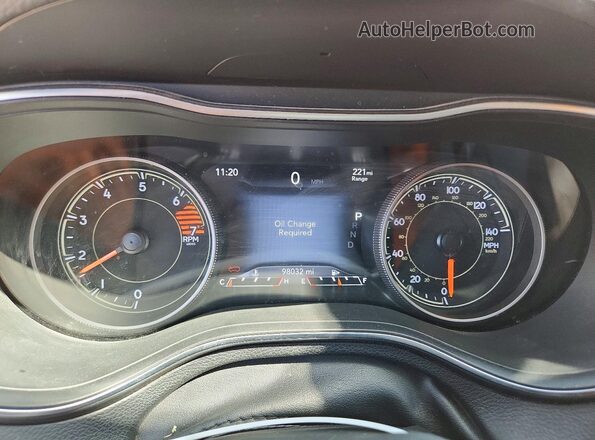 1C4PJLDB4LD538402 2020 JEEP CHEROKEE Белый Вид щитка приборов