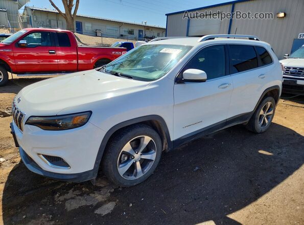 1C4PJLDB4LD538402 2020 JEEP CHEROKEE Белый Передняя левая четверть
