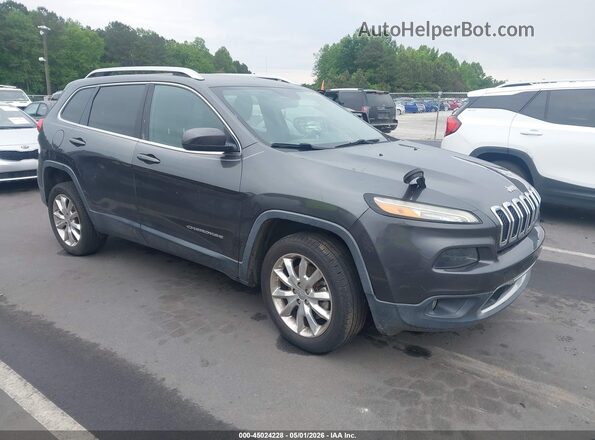 1C4PJLDB5GW172850 2016 JEEP CHEROKEE Черный Передняя правая четверть
