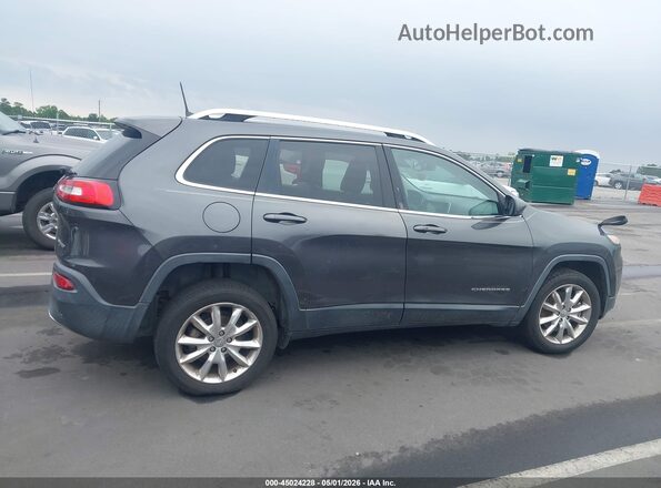 1C4PJLDB5GW172850 2016 JEEP CHEROKEE Черный Вид задней части салона