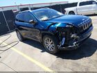 2018 Jeep Cherokee Limited Fwd Синий vin: 1C4PJLDB5JD560857