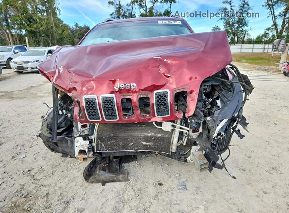 1C4PJLDB6KD232994 2019 JEEP CHEROKEE Красный Вид спереди