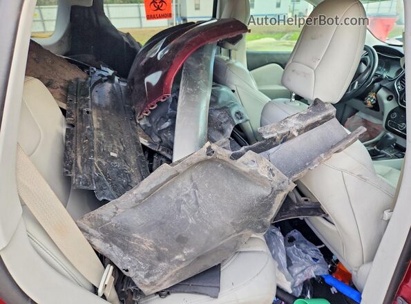 1C4PJLDB6KD232994 2019 JEEP CHEROKEE Красный Вид наклейки с VIN-кодом