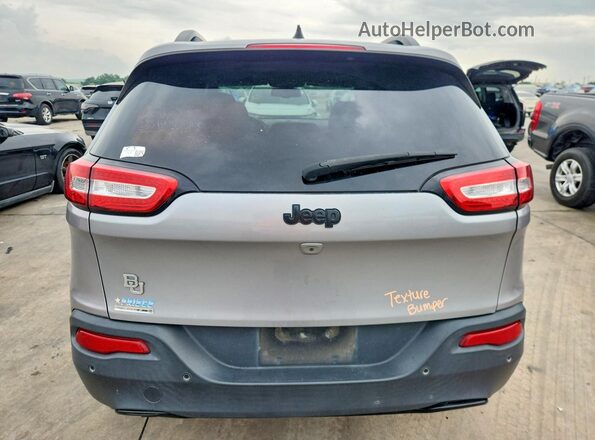 1C4PJLDB8HW585914 2017 JEEP CHEROKEE Silver უკანა ხედი
