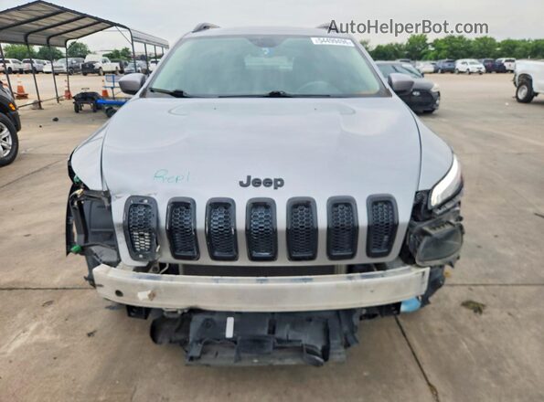 1C4PJLDB8HW585914 2017 JEEP CHEROKEE Silver წინა ხედი