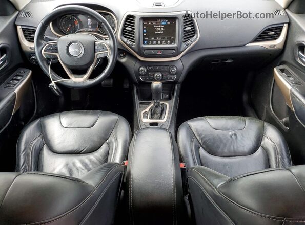 1C4PJLDB8JD573246 2018 JEEP CHEROKEE Серый Вид панели приборов