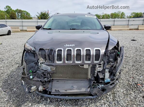 1C4PJLDB8JD573246 2018 JEEP CHEROKEE Серый Вид спереди