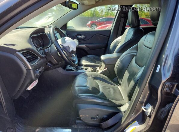 1C4PJLDB8KD170112 2019 JEEP CHEROKEE Серый Вид салона спереди