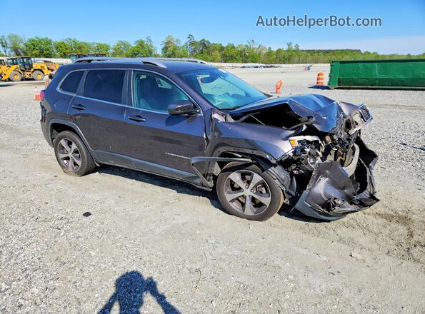 1C4PJLDB8KD170112 2019 JEEP CHEROKEE Серый Передняя правая четверть