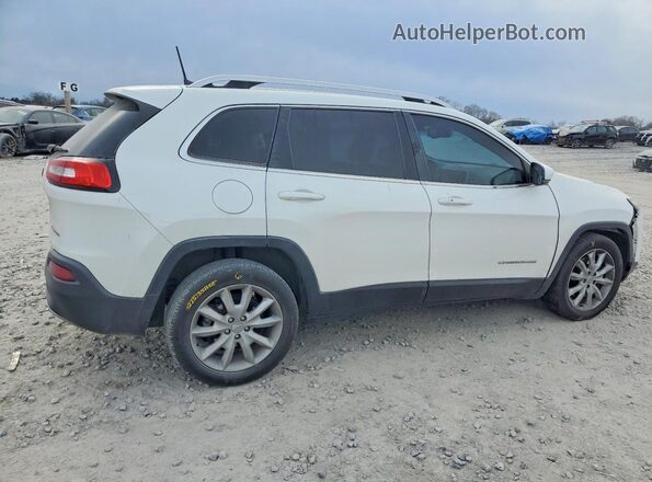 1C4PJLDB9GW172916 2016 JEEP CHEROKEE Белый Задняя правая четверть