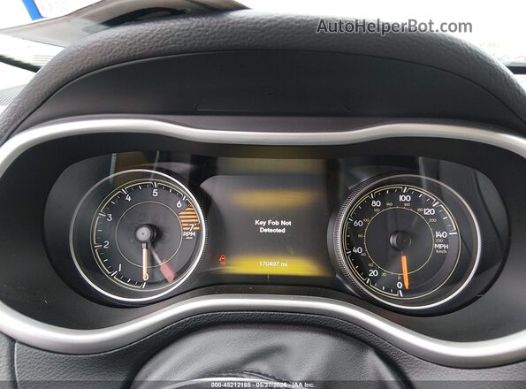 1C4PJLDB9GW206997 2016 JEEP CHEROKEE Navy Հետևի նստատեղերի տեսք