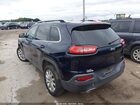 2016 Jeep Cherokee Limited Navy vin: 1C4PJLDB9GW206997
