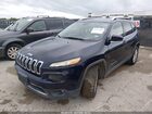 2016 Jeep Cherokee Limited Navy vin: 1C4PJLDB9GW206997