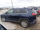 2016 Jeep Cherokee Limited Navy vin: 1C4PJLDB9GW206997
