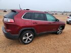 2019 Jeep Cherokee Limited Красный vin: 1C4PJLDB9KD381285