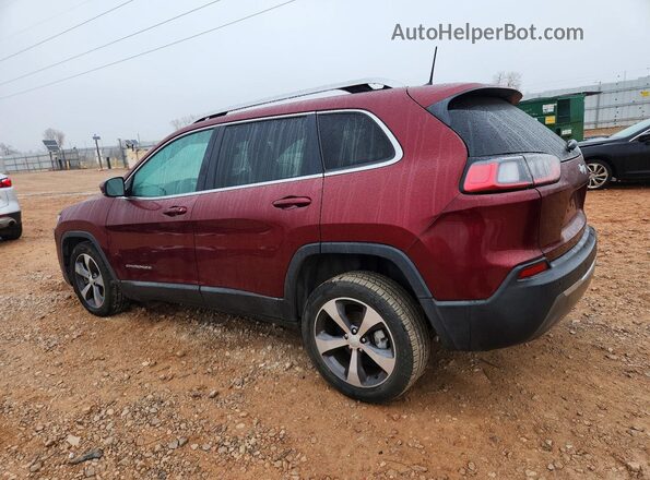 1C4PJLDB9KD381285 2019 JEEP CHEROKEE Красный Задняя левая четверть