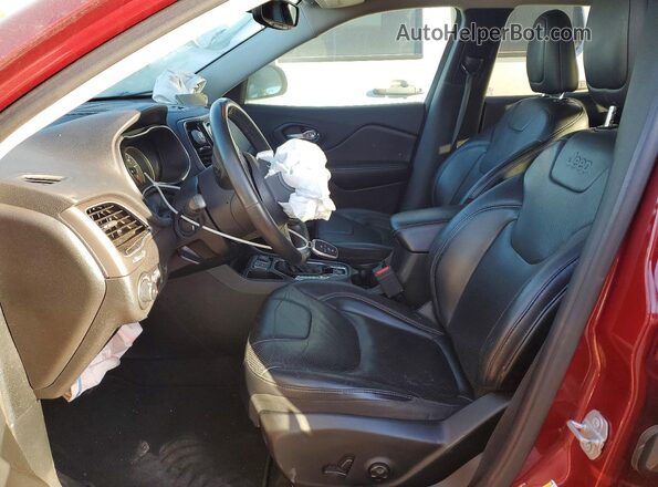 1C4PJLDB9KD381285 2019 JEEP CHEROKEE Красный Вид салона спереди