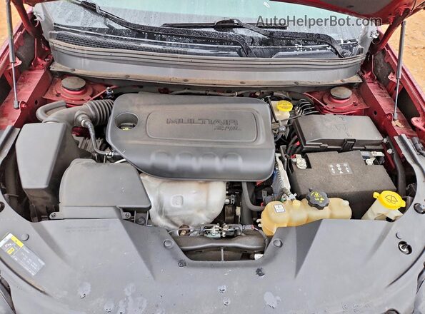 1C4PJLDB9KD381285 2019 JEEP CHEROKEE Красный Вид подкапотного пространства
