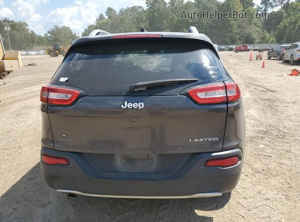 1C4PJLDBXHW516190 2017 JEEP CHEROKEE Серый Вид сзади